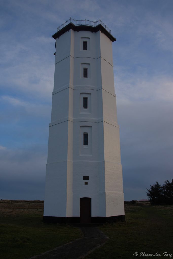 Dänemark Skagen weißer Leuchtturm