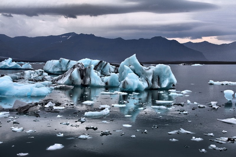 Eis Gletscher Island 